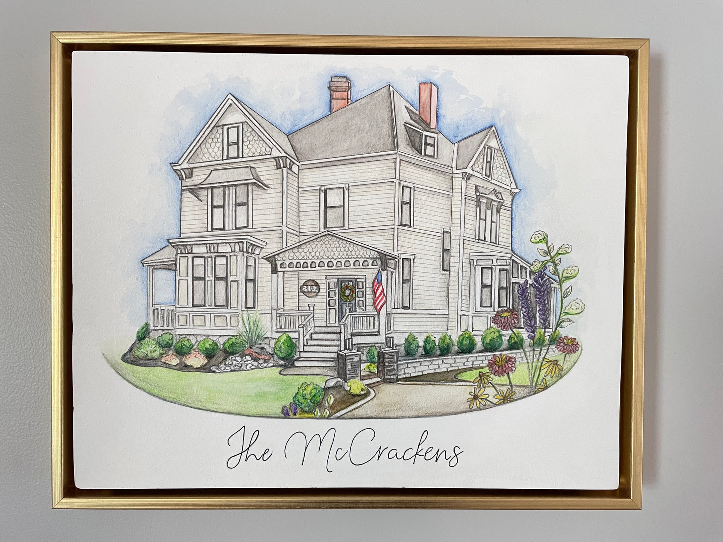 Water Color House Portrait [SOLD OUT]