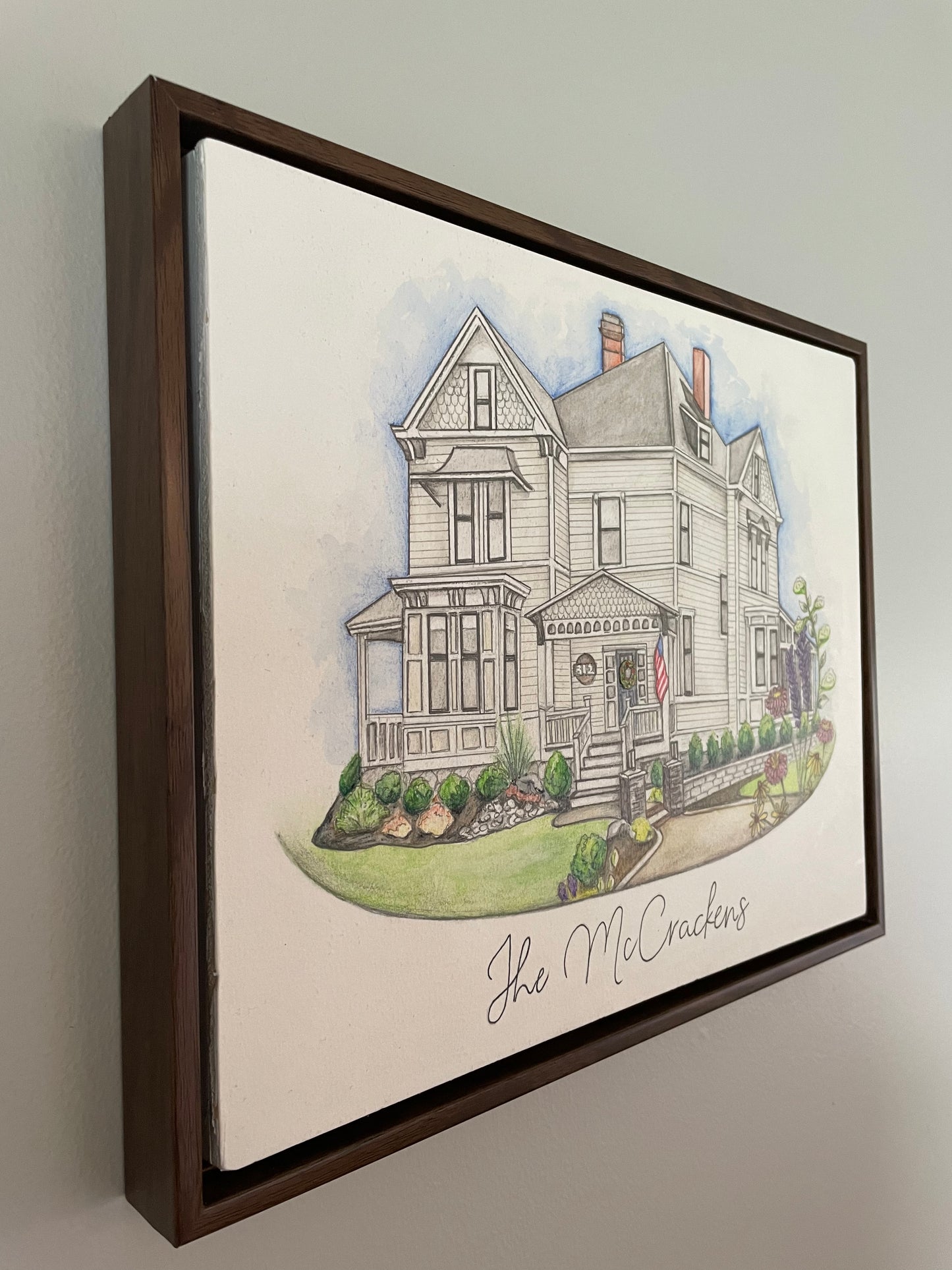 Water Color House Portrait [SOLD OUT]