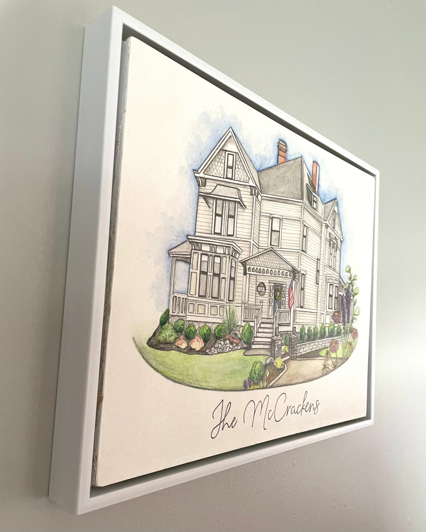 Water Color House Portrait [SOLD OUT]
