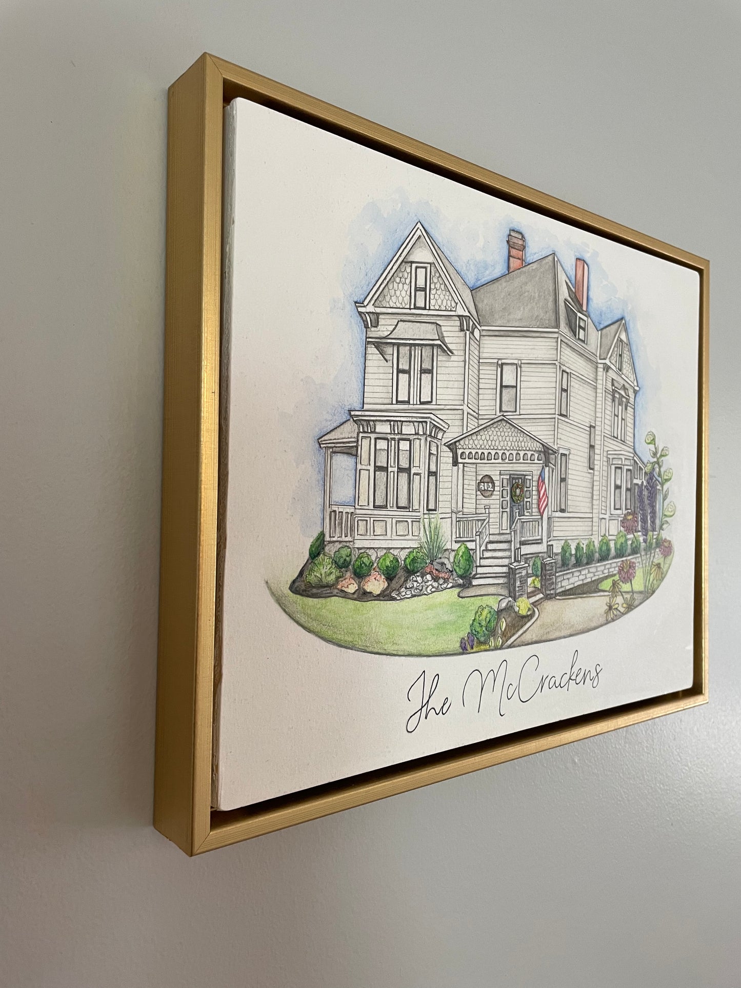 Water Color House Portrait [SOLD OUT]