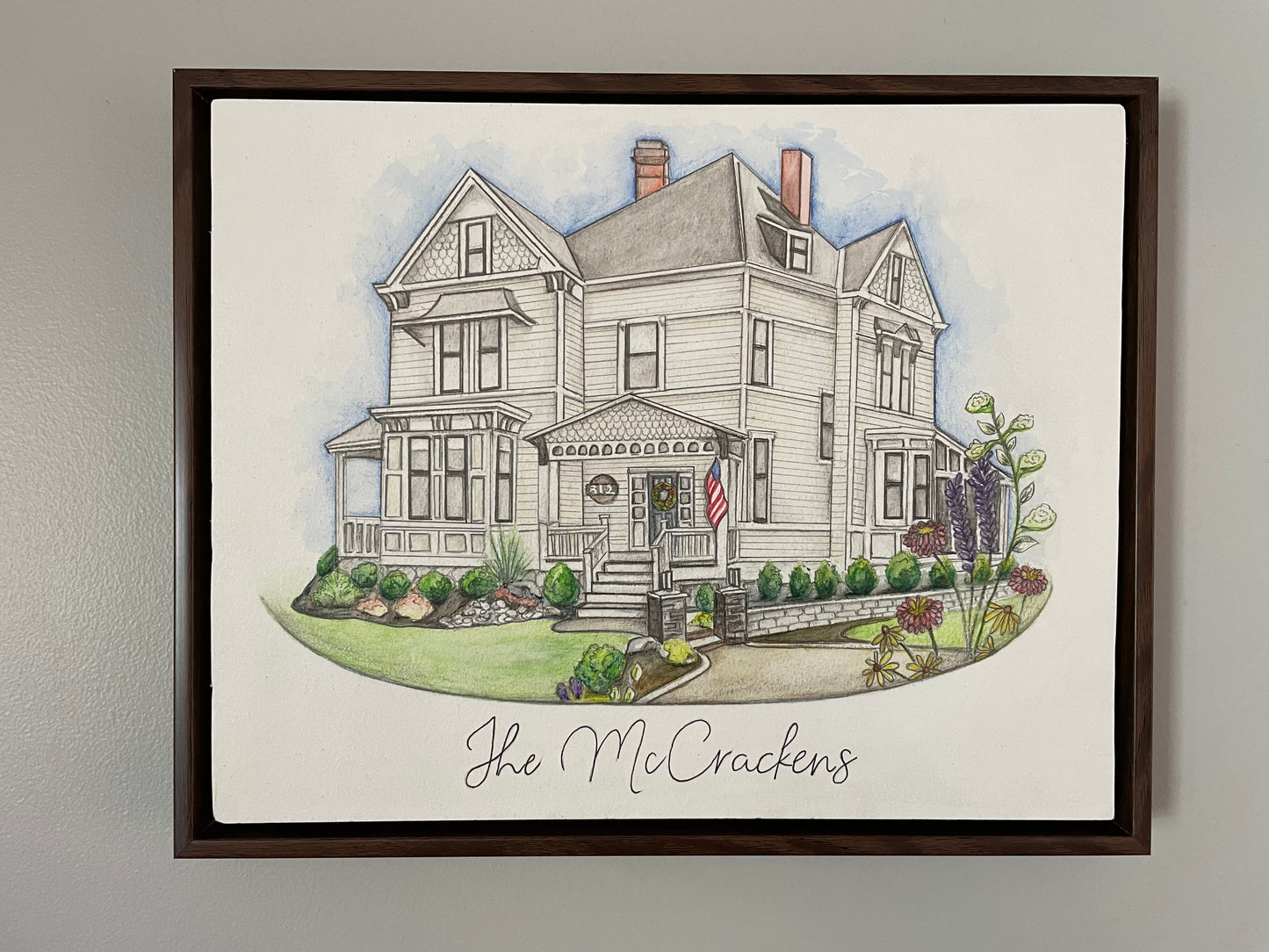 Water Color House Portrait [SOLD OUT]